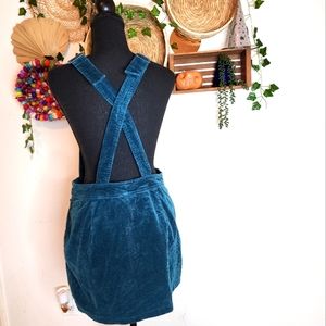 Corduroy jumper dress